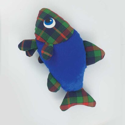 ماهی اسباببازی گربه سوتکدار پارچهای