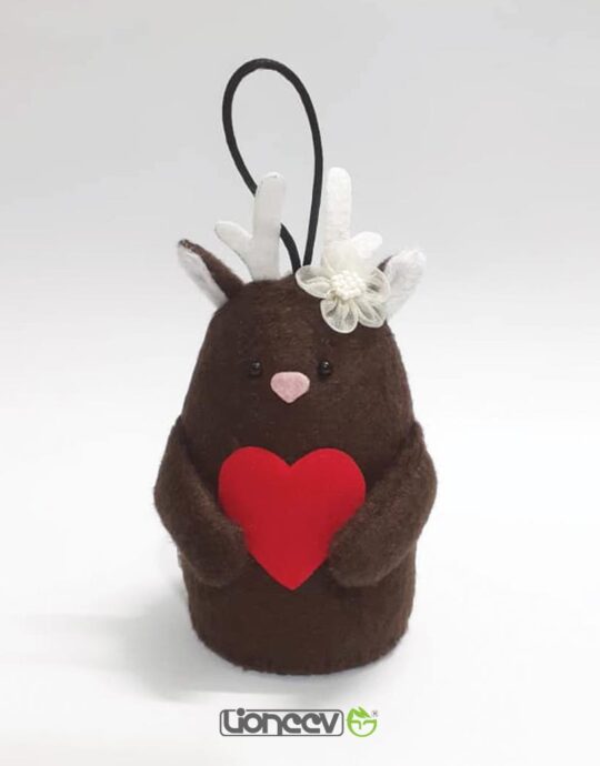 وزنه خیاطی عروسکی، فانتزی طرح گوزن