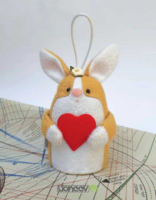 وزنه خیاطی عروسکی، فانتزی طرح خرگوش